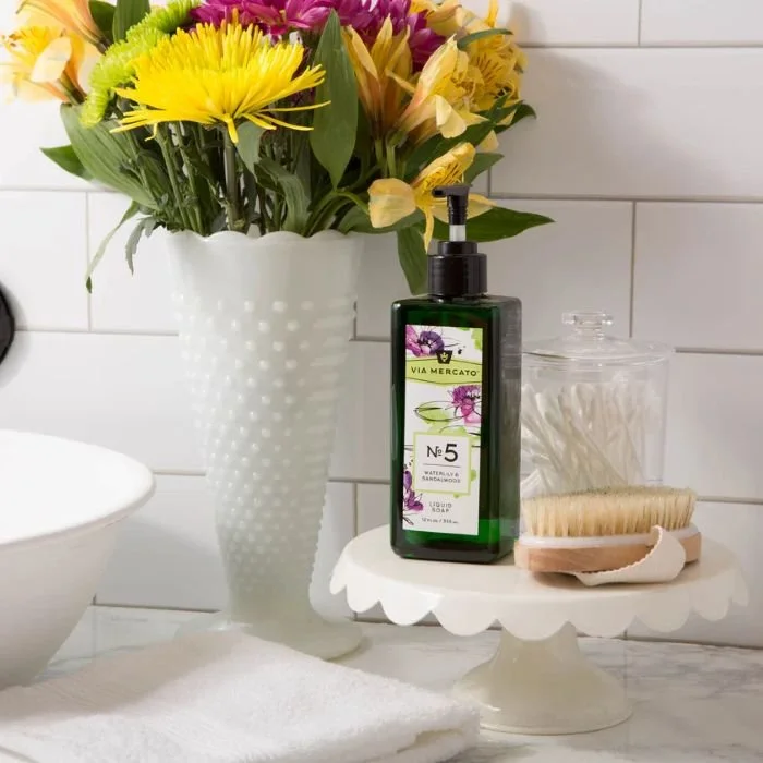 WATERLILY SANDALWOOD LIQUID SOAP