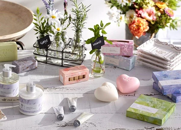 Camelia Heart Soap