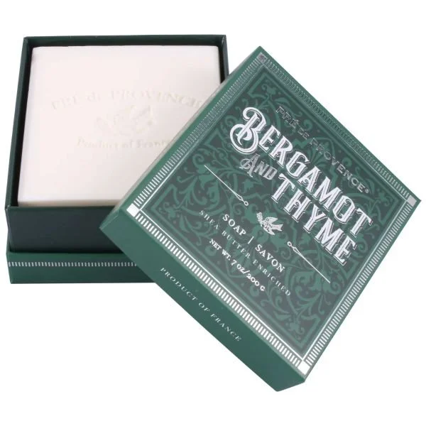 Men's Bergamot & Thyme 200g Soap Gift Box