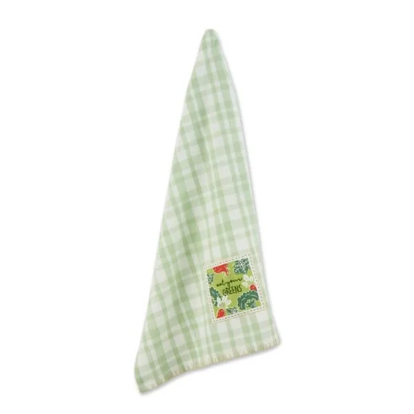EAT YOUR GREENS DISHTOWEL