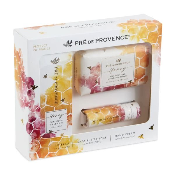 HONEY Soap Hand Cream Lip Gloss Set