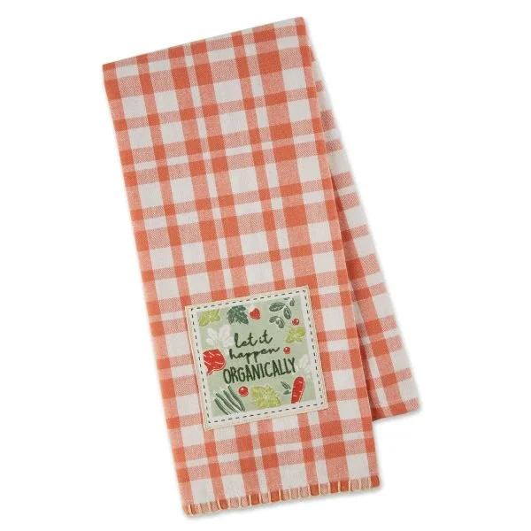 Let It Happen Organically Dishtowel