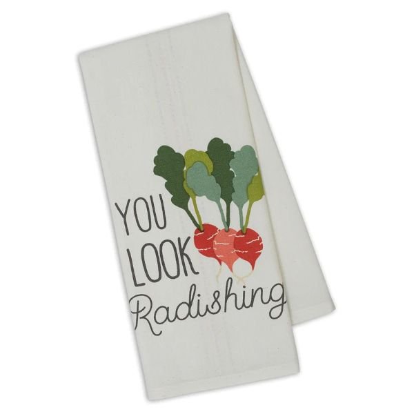 VEGETABLE PUN DISHTOWEL