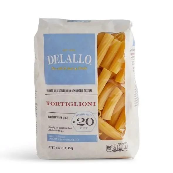 DELALLO Tortiglioni Pasta