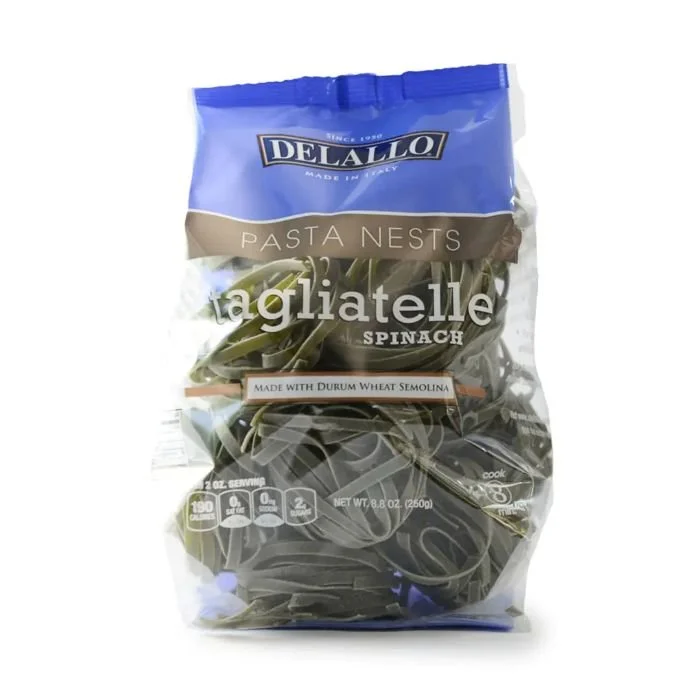 DELALLO Spinach Tagliatelle Pasta