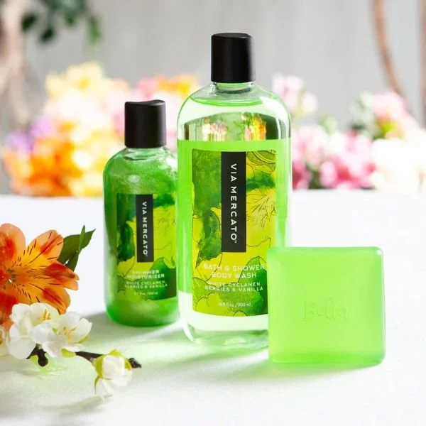 Body Wash-White Cyclamen, Berries, Vanilla