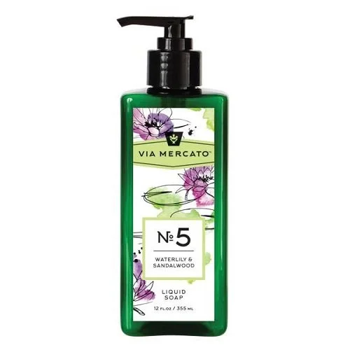 WATERLILY SANDALWOOD LIQUID SOAP