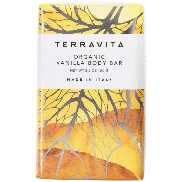 TERRAVITA Organic Vanilla Body Bar Soap