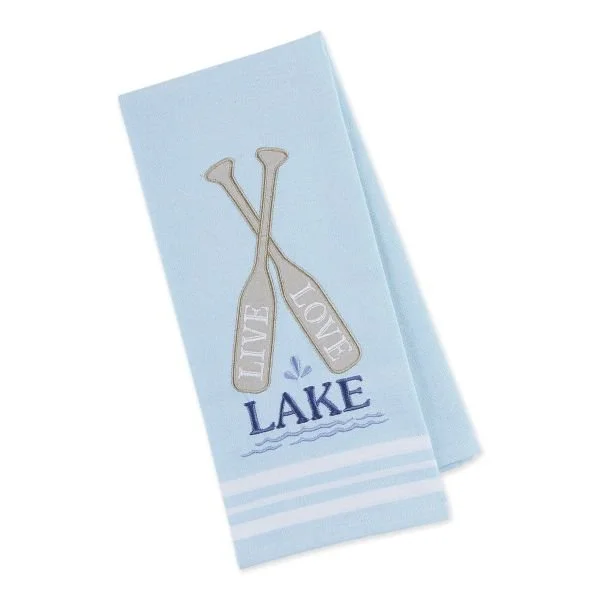 LIVE LOVE LAKE DISHTOWEL