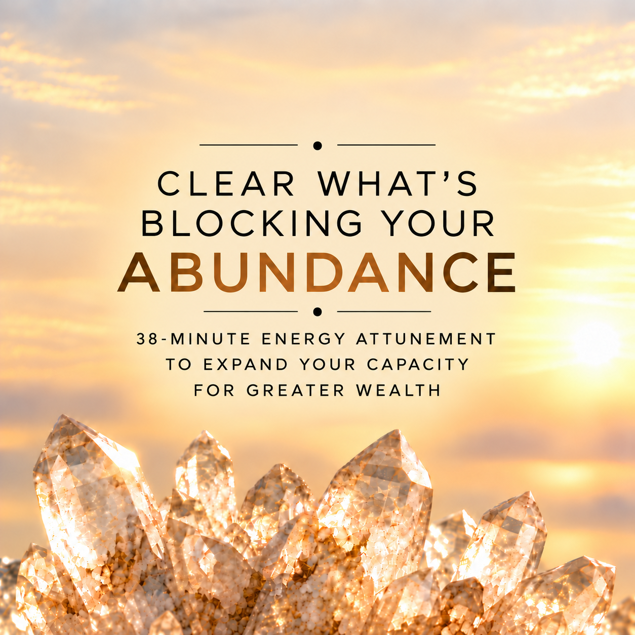 Clear What’s Blocking Your Abundance
