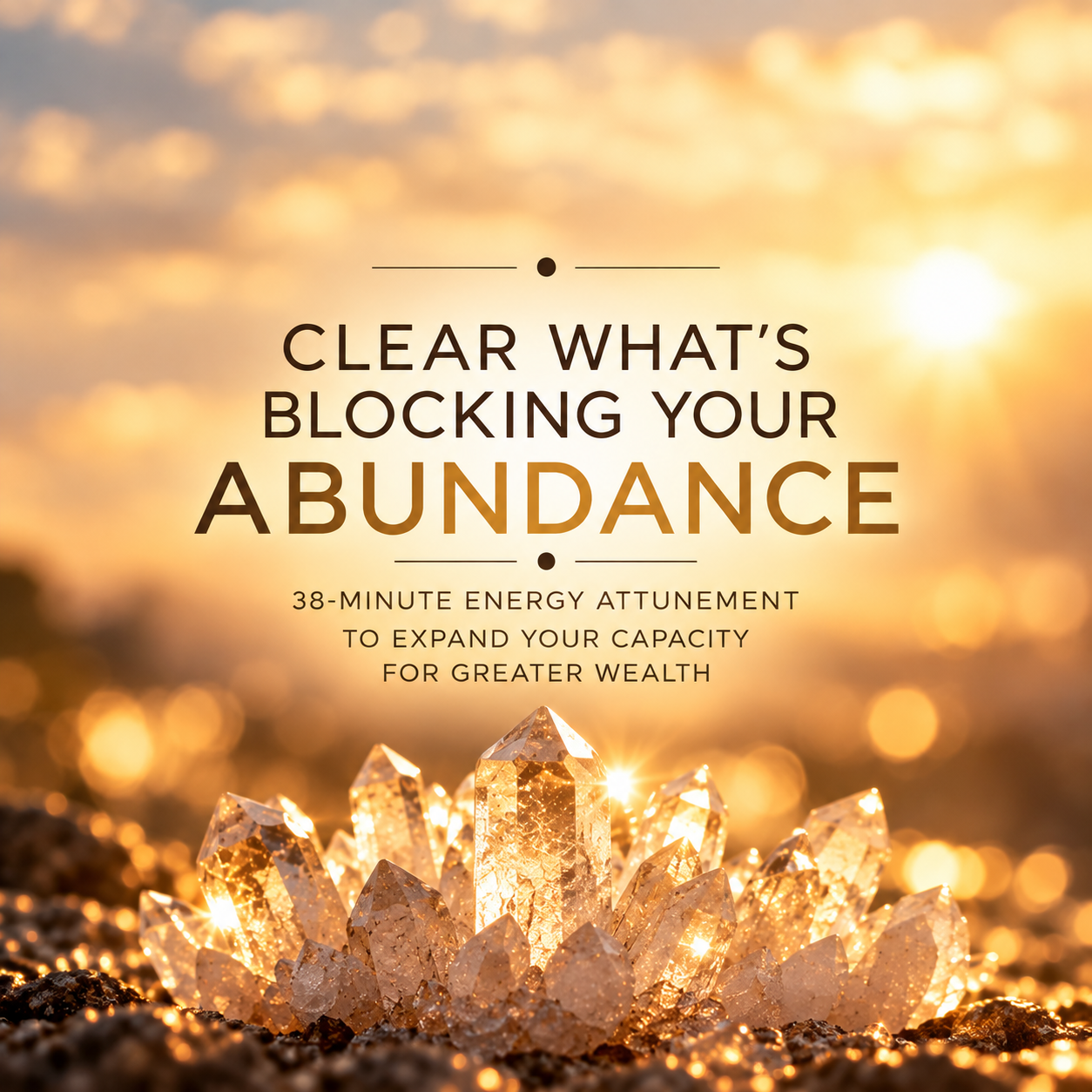 Clear What’s Blocking Your Abundance