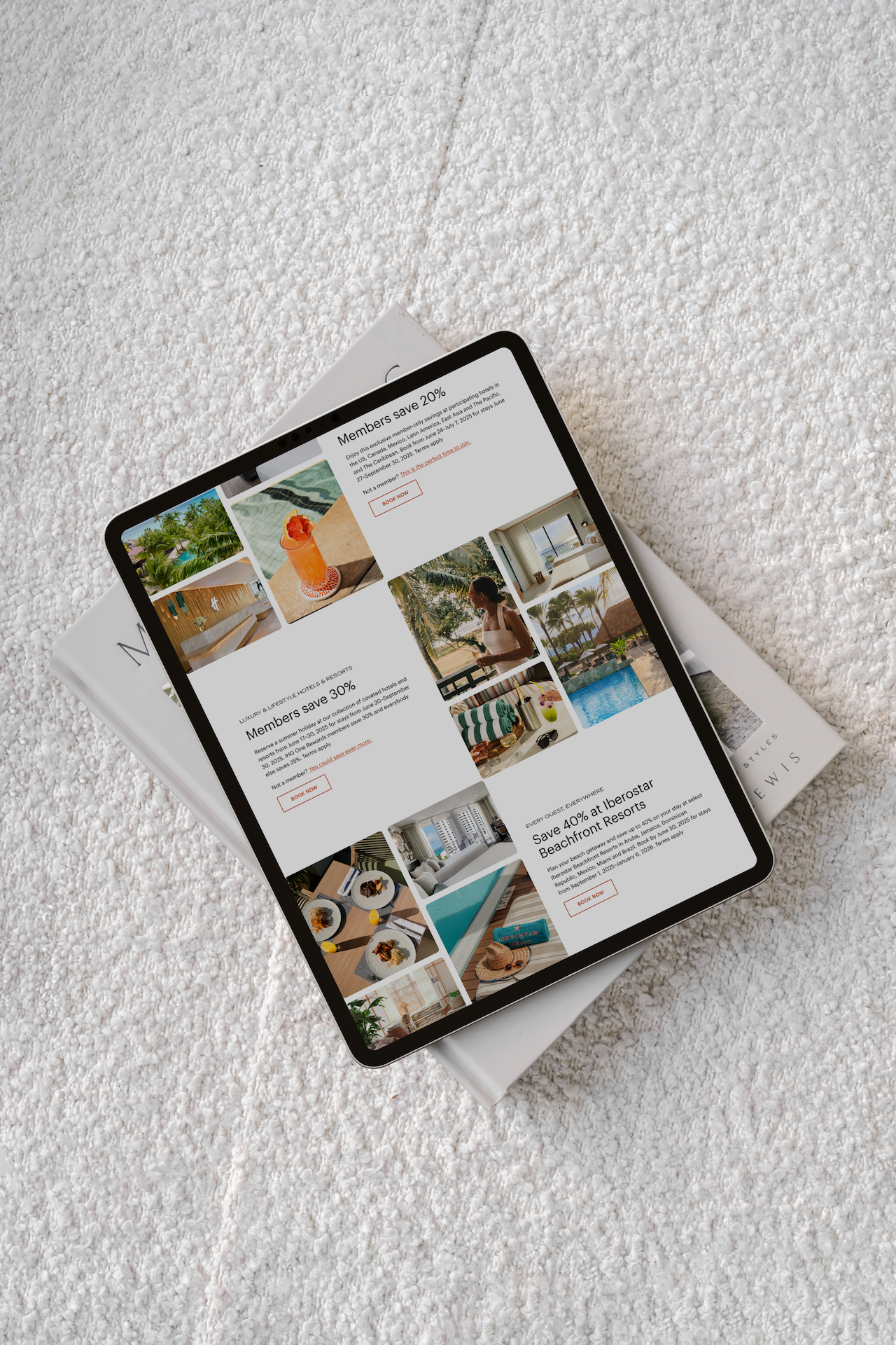 Website Design for Global Hospitality