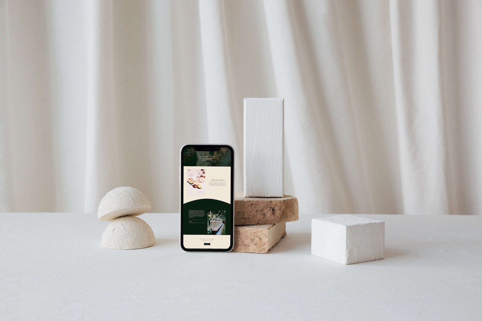 Luxury Hospitality Website Landing Page