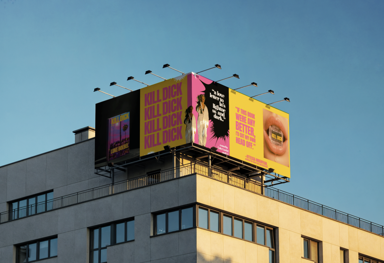 Billboard for Luke Goebel by Vici Lou Studio