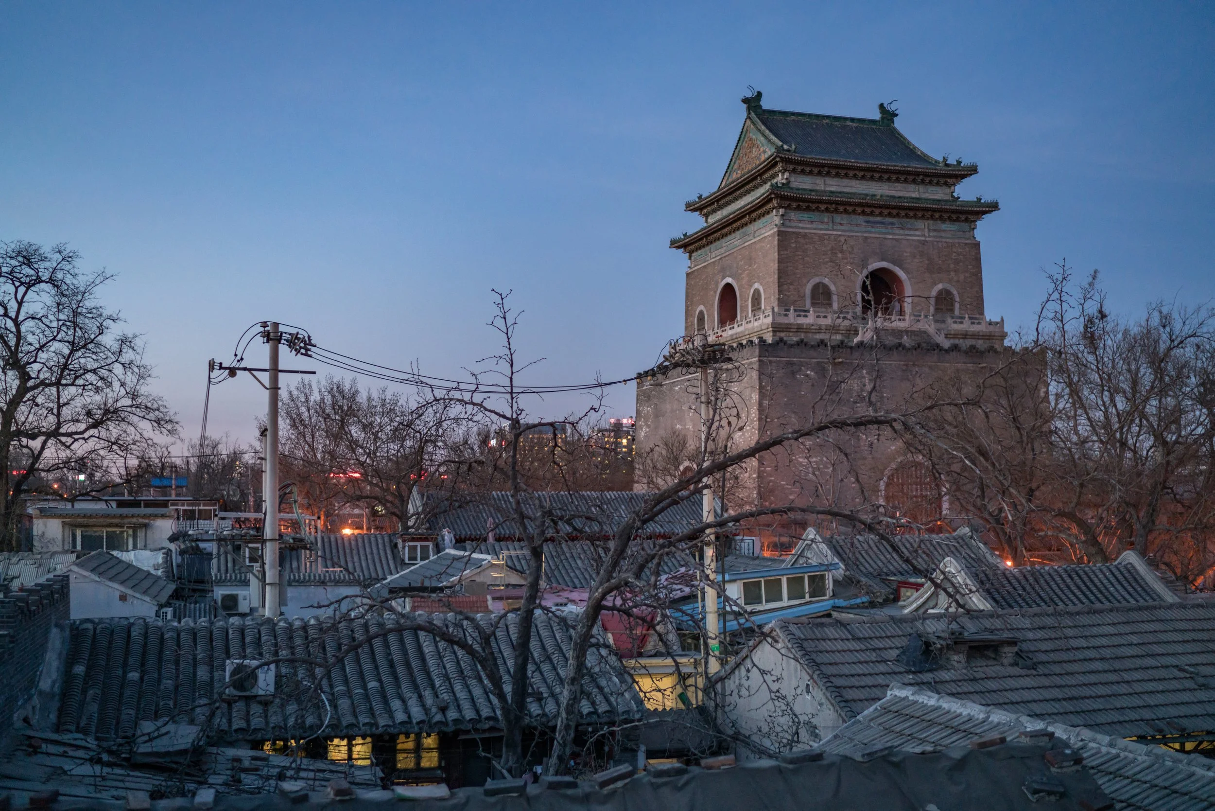 The Drum and Bell Towers