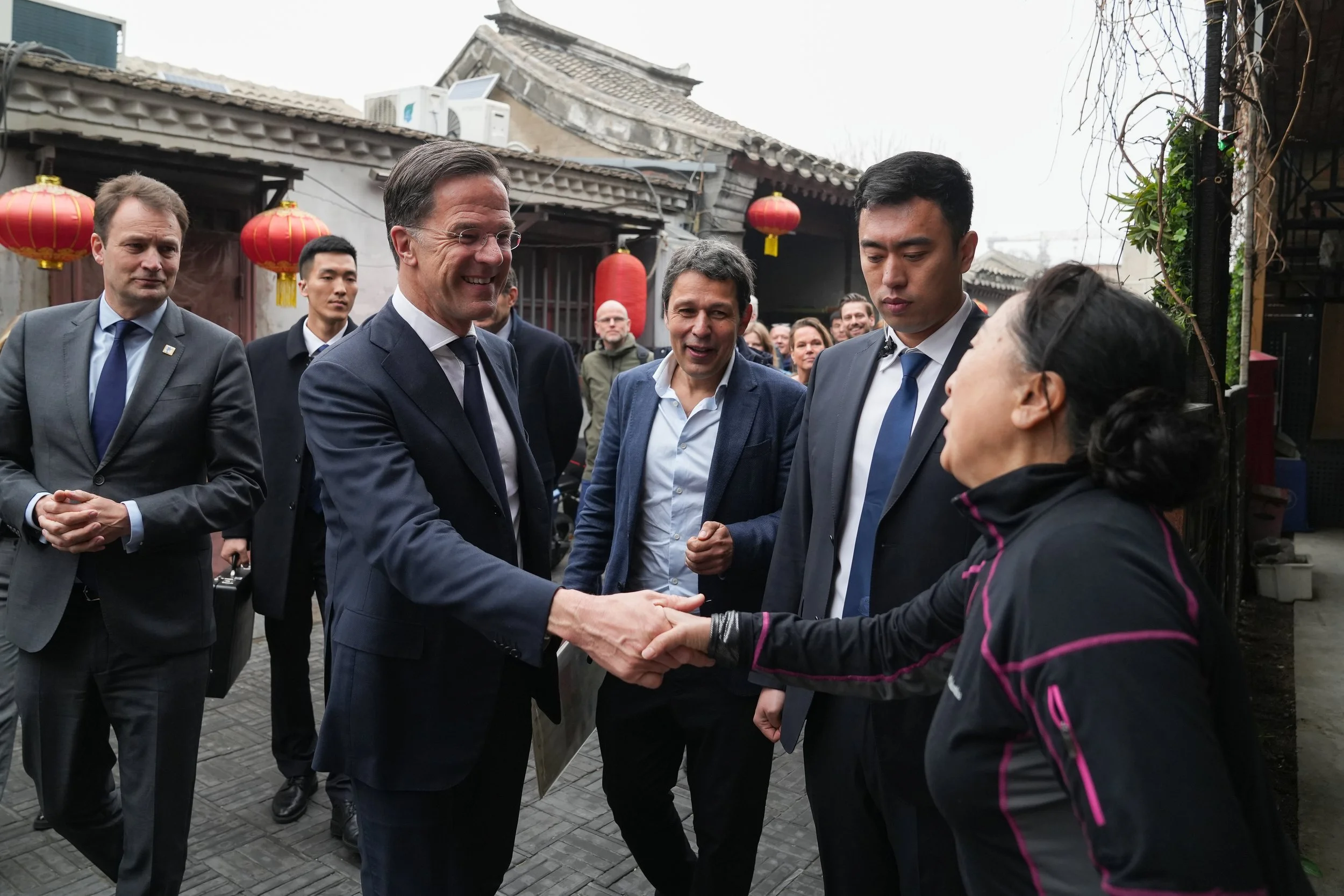 Mark Rutte’s Day in the Hutongs