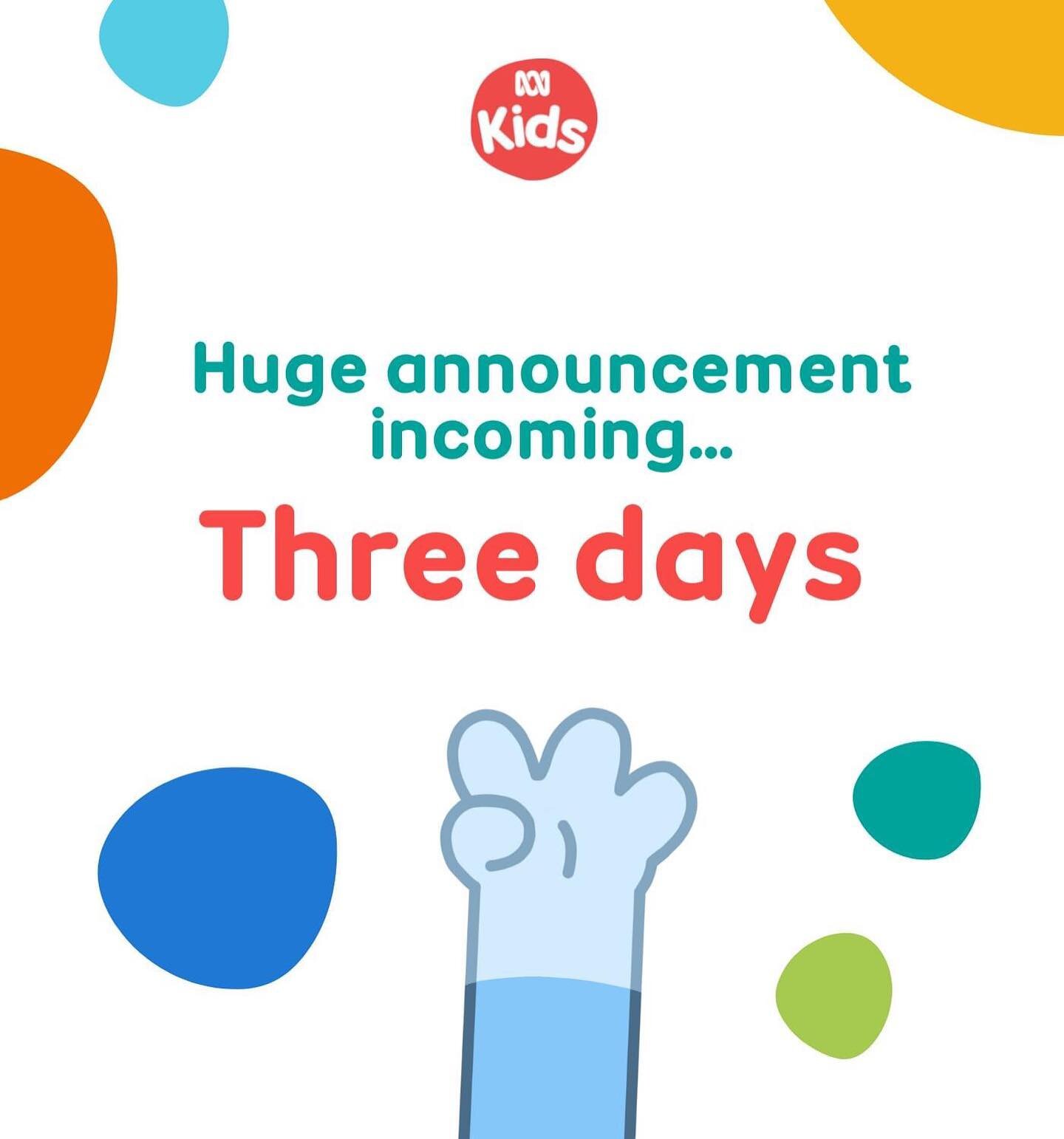 ABC Kids Community has been dropping hints for a week now&hellip;.
Only 3 days to go&hellip;
What could it be???
.
.
@officialblueytv @abctv #Bluey #blueyrecaps #heelerfamily #blueyandbingo #blueycartoon #welovebluey #bandit #chilli #bingo #ludostudi
