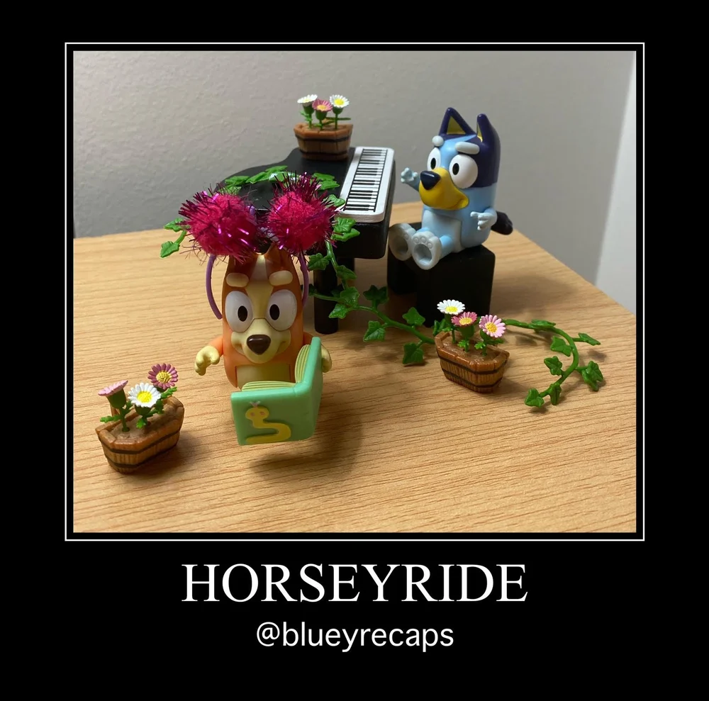 #1.9 Horseyride — Bluey Recaps