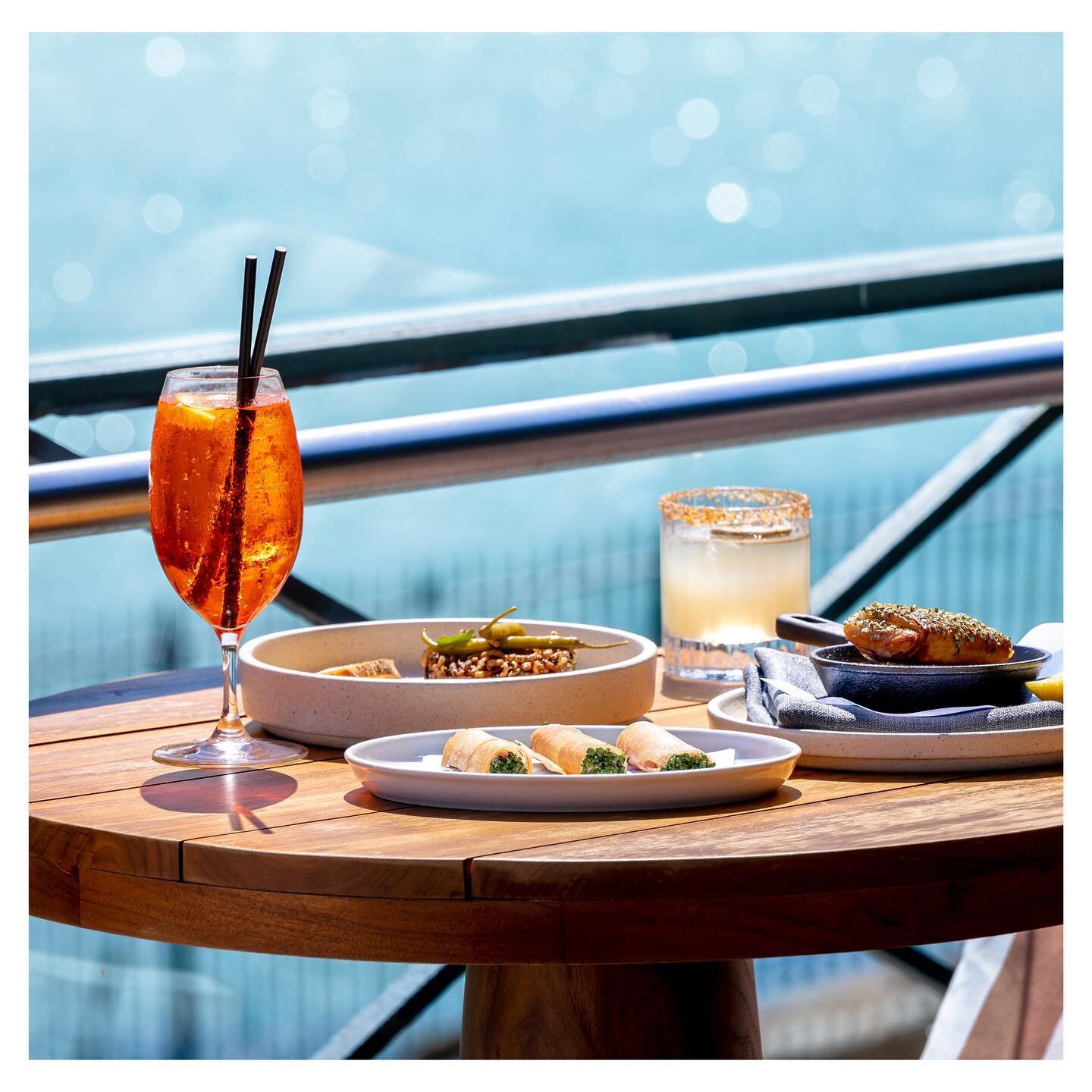 MAKING WAVES: It's all about spicy margs and edible brick pastry cigars on the sunny deck overlooking the beach and harbour at the new-look Ripples Chowder Bay in Sydney's Mosman. 🍸🏖️

Squirrelled away in Sydney Harbour National Park by beautiful l