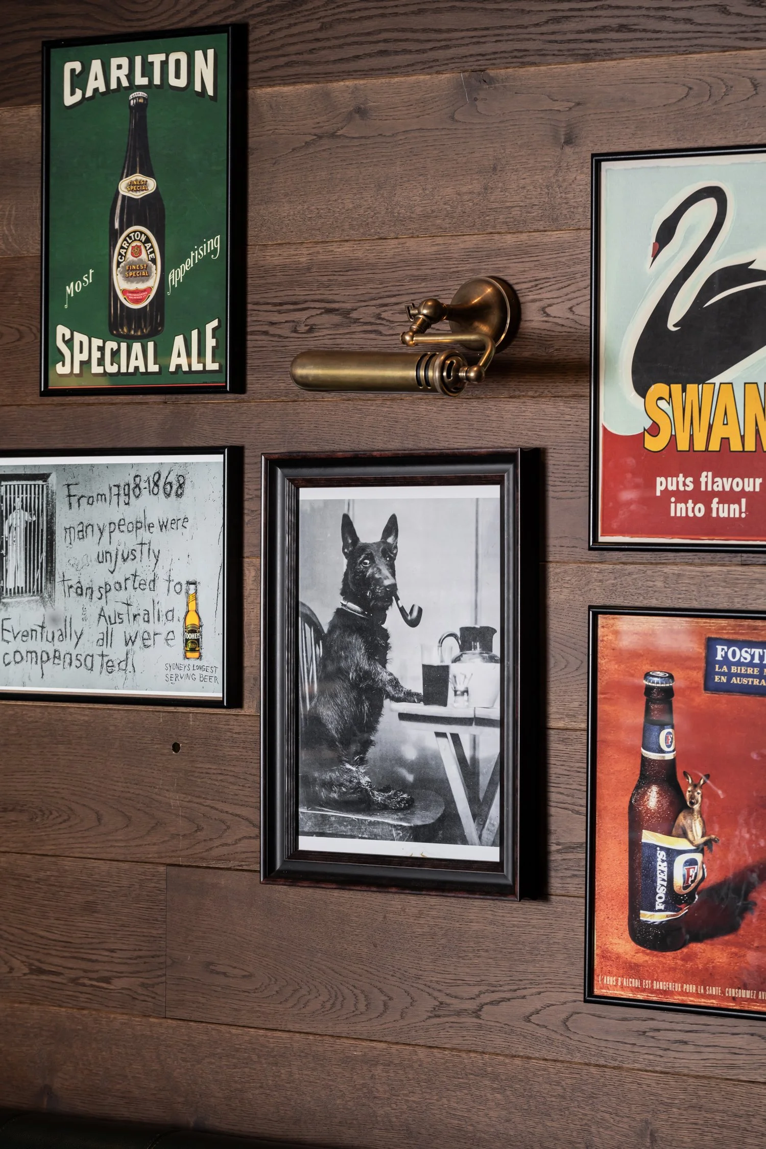 St Leonards Tavern - wall frames - Trent van der Jagt.jpg