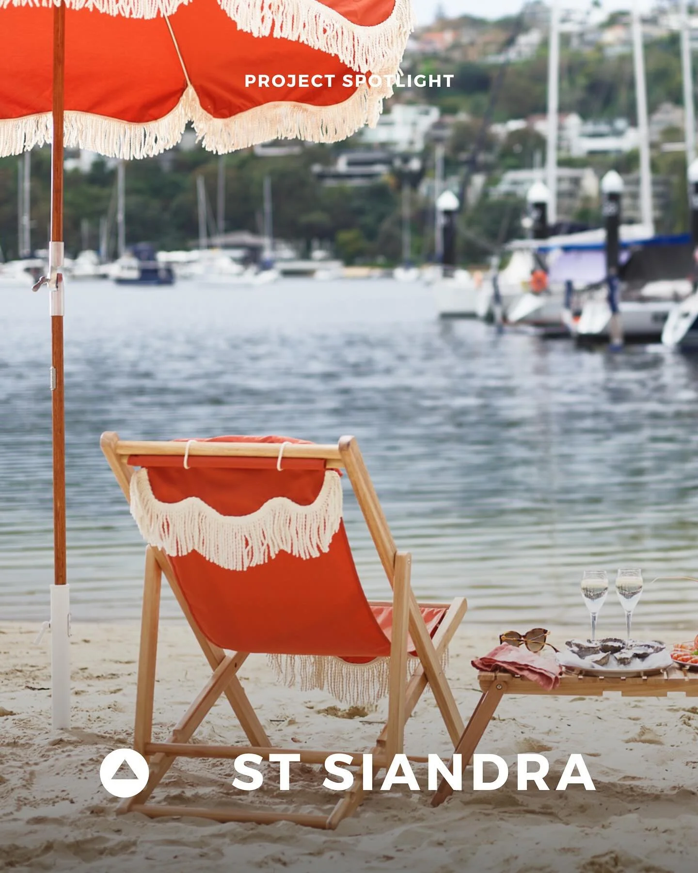 ON OUR PLATE: Three years ago, we started work on one of our favourite restaurant launch projects to date - the waterfront Med-inspired stunner at Mosman&rsquo;s The Spit, @stsiandra. ☀ It was a construction site when we first saw it, but in the mont