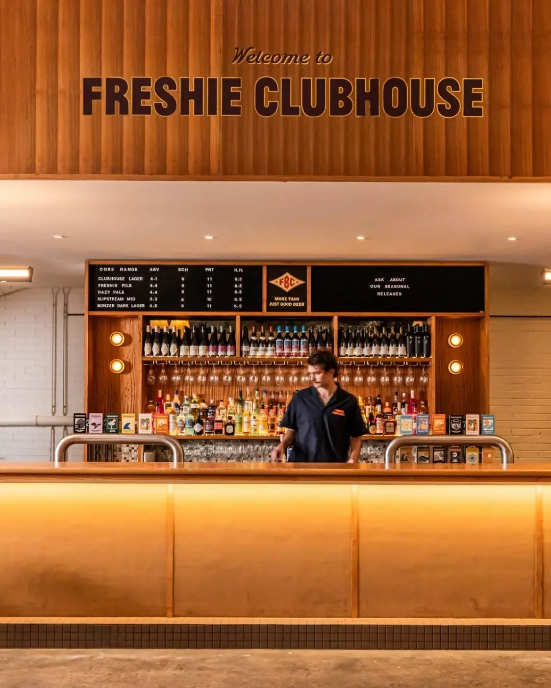 SO FRESH: Huge congrats to our friends behind fave North Shore hangout @follyssydney, on the successful launch of their newest venue, @freshieclubhouse. 🍻🌊🍴

The transformation at Freshwater Brewing Co. in Brookvale has been quite something to beh