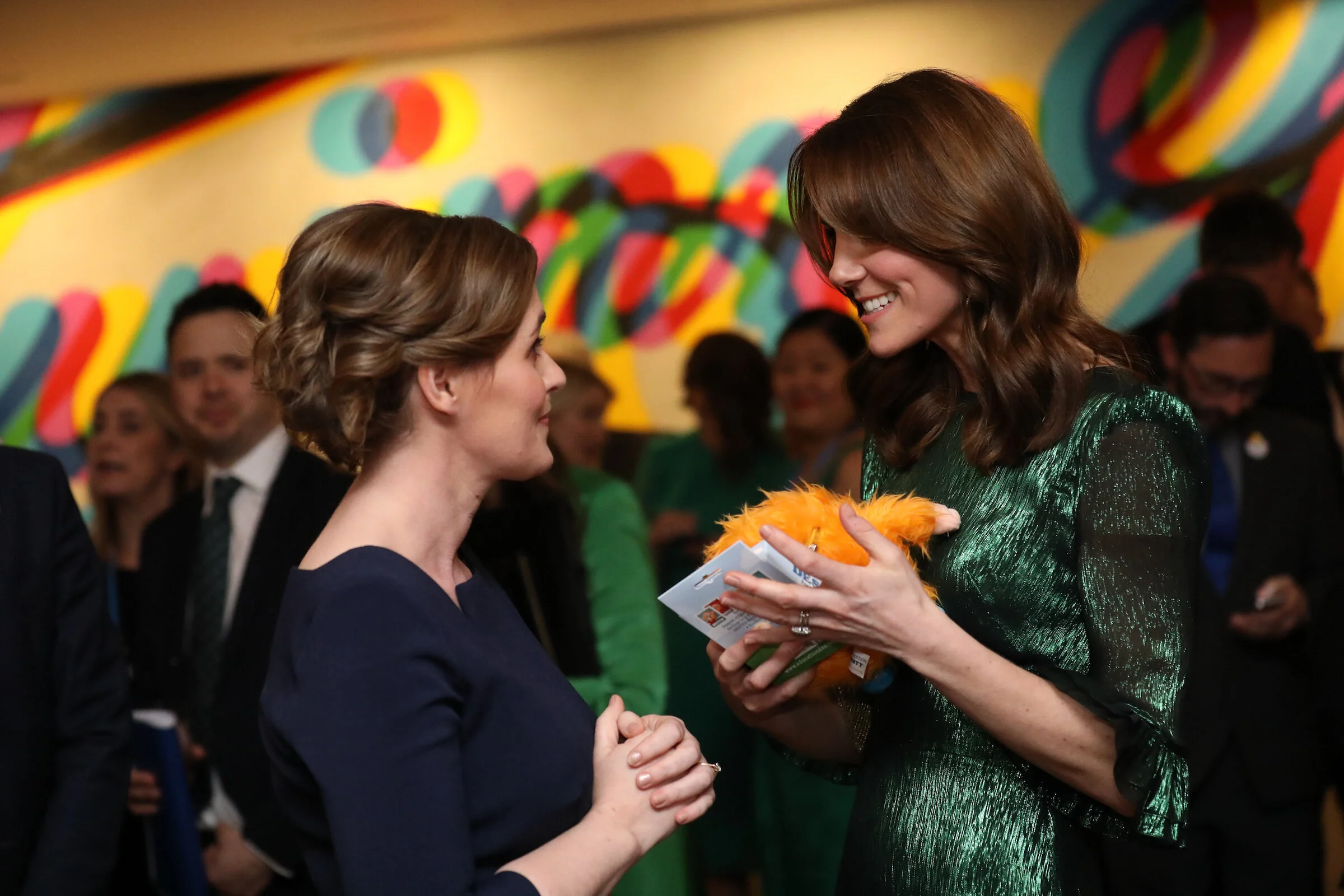 Stephanie meets the Duchess of Cambridge