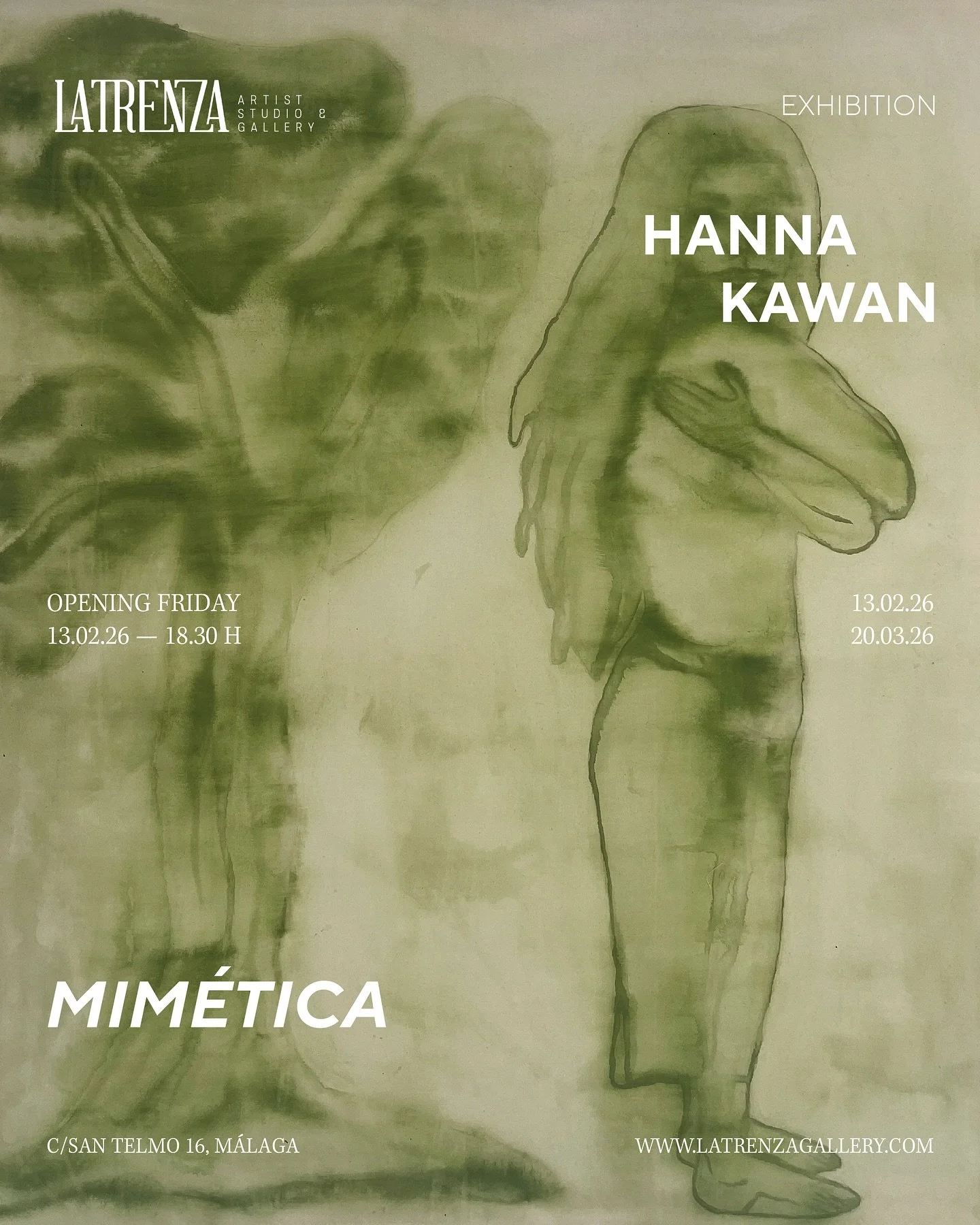 El 13 de febrero inauguramos &ldquo;Mim&eacute;tica&rdquo;, la nueva exposici&oacute;n de Hanna Kawan en la galer&iacute;a.

La obra de Hanna nace de una profunda fascinaci&oacute;n por la naturaleza y propone experiencias que nos invitan a afinar la