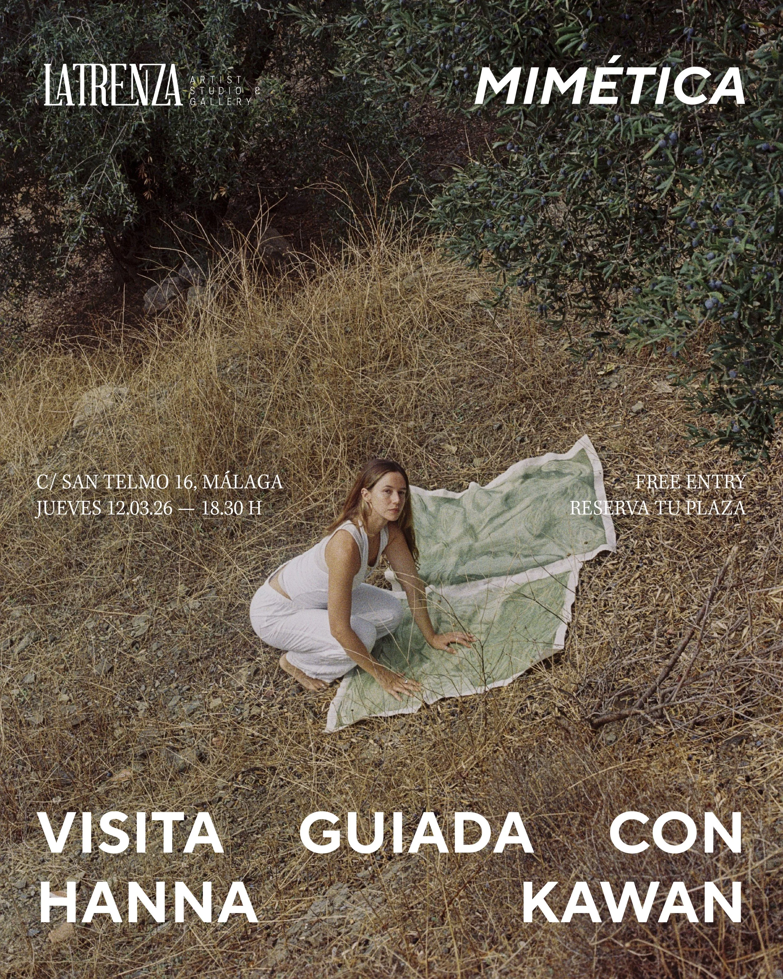 Visita guiada exposición "Mimética" de Hanna Kawan 12.03.26