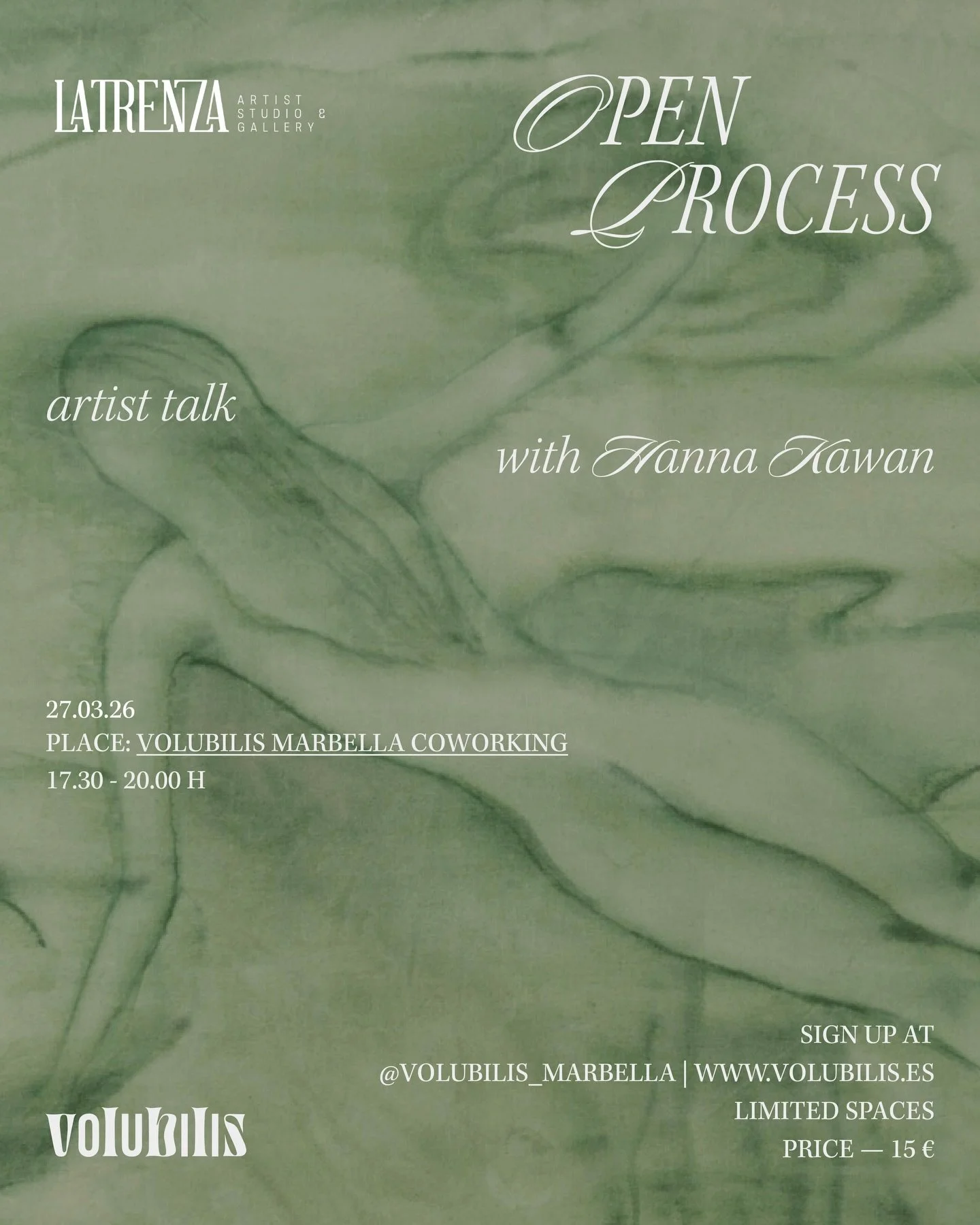 We&rsquo;ve been looking for ways to expand our work beyond our physical space in M&aacute;laga city centre, and here is our first collaboration: a series of artist talks at @volubilis_marbella - a beautiful and unique coworking space in Marbella, se