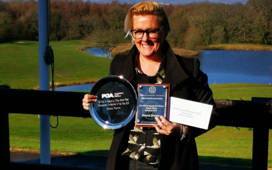 The Kendleshire’s very own lady golf coach celebrated after she won three awards from the PGA.