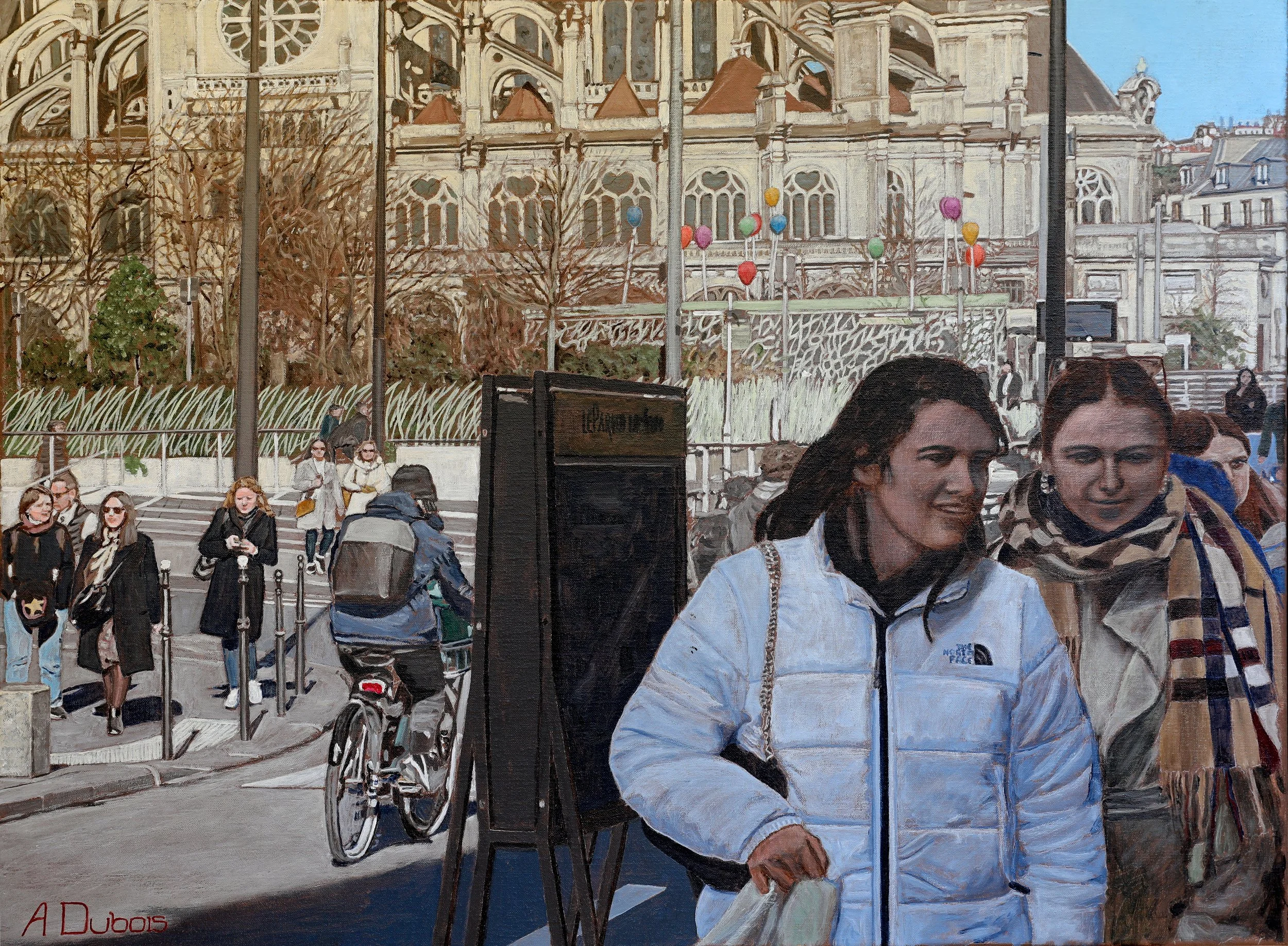 Les Halles 65 x 80 cm