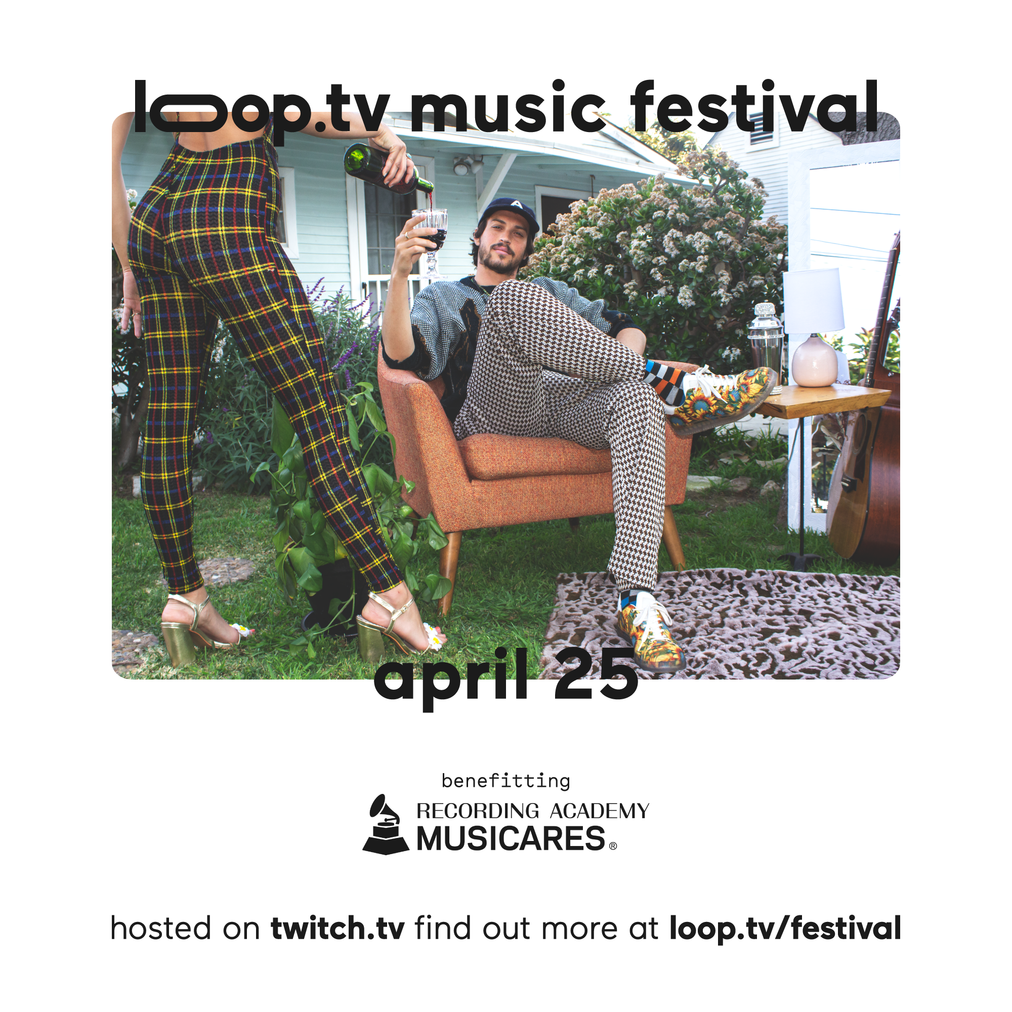 LOOP.TV Music Festival on twitch.tv TODAY at 9:45am PST