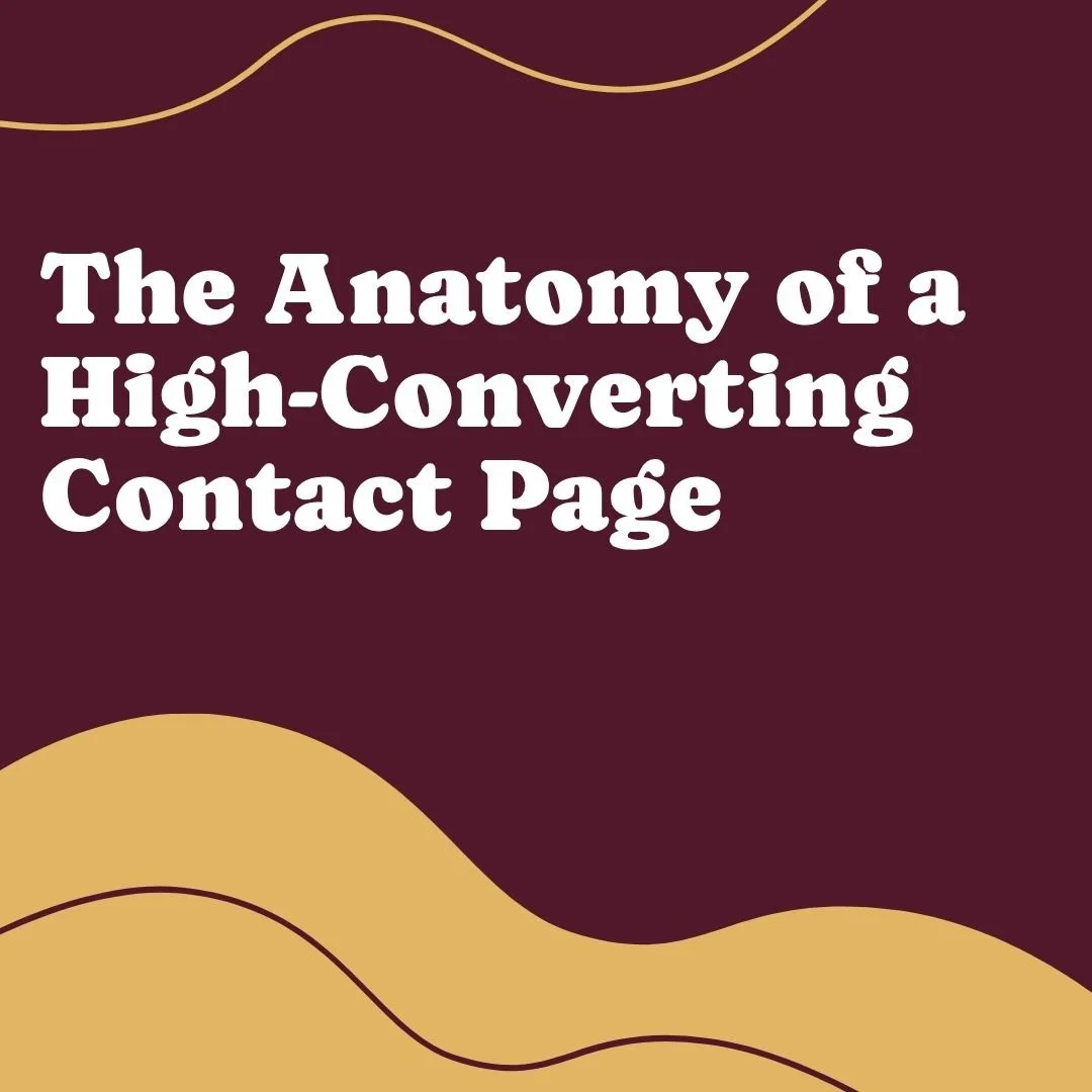 The Anatomy of a High-Converting Contact Page