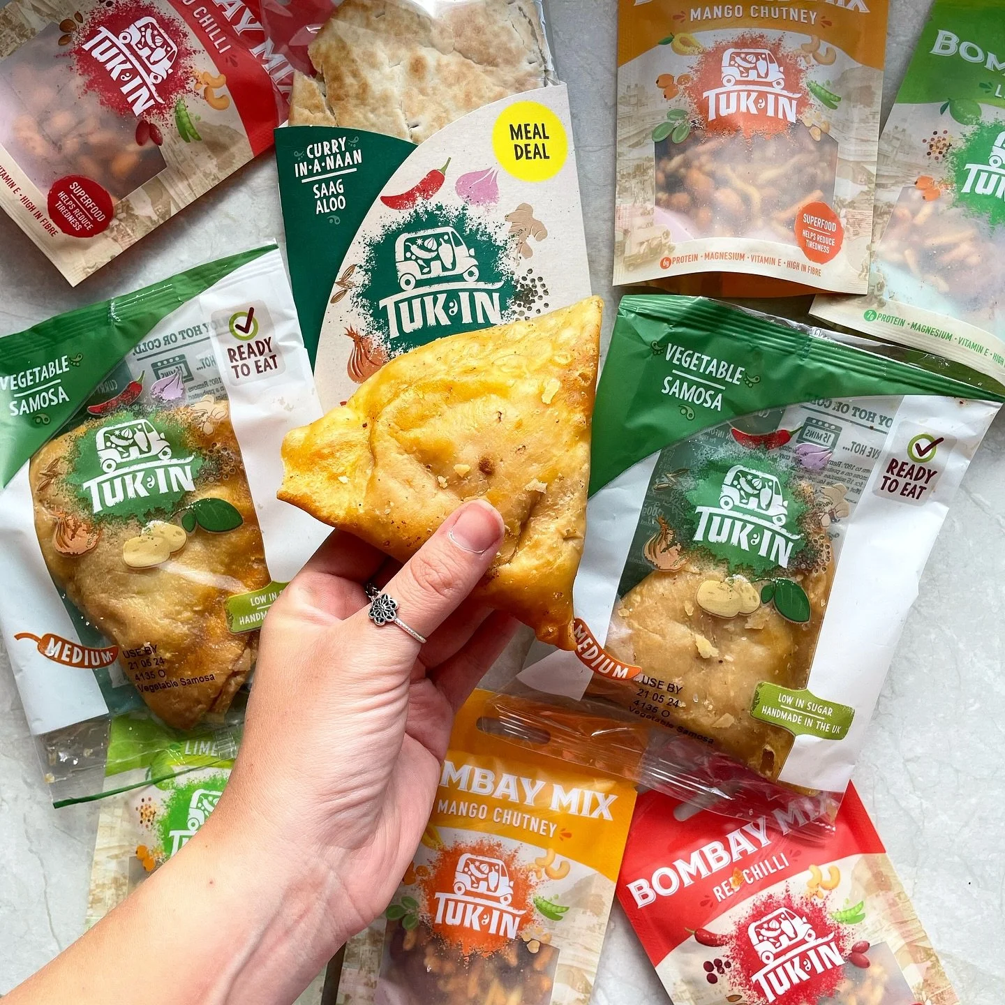 🥟 Big news, foodies! Tuk In&rsquo;s delicious curry filled samosas have landed at Spar! 🎉✨Ready to eat, bursting with authentic Indian flavours, and perfect for any time of day 🌶️😋Find your favourite flavour in Spar today and bring a little spice