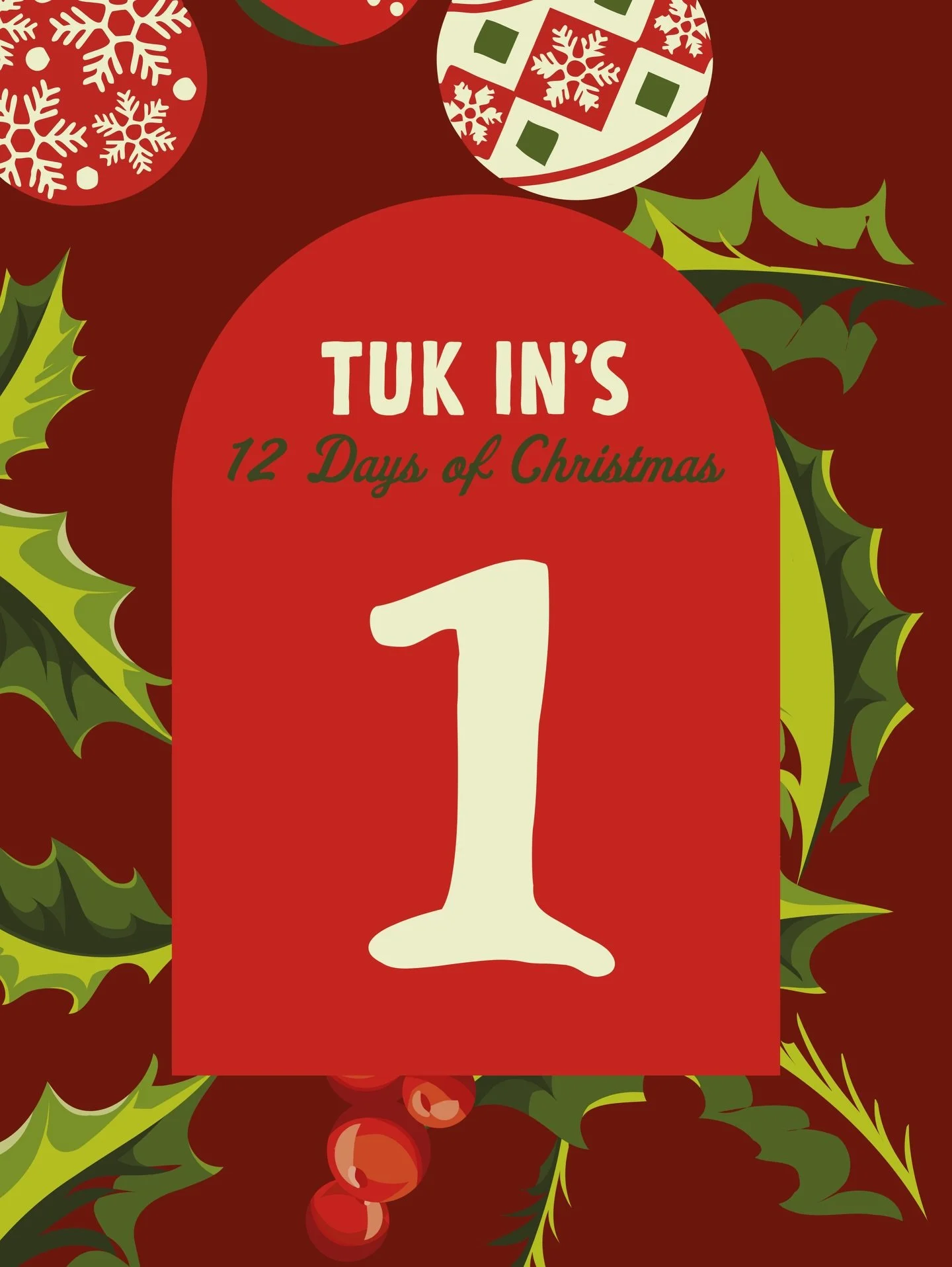 🎄12 Days of Christmas with Tuk In starts NOW! 🎉 Kickstarting with a massive &pound;500 cash giveaway! Fancy winning a Christmas to remember? Simply share a photo of your Tuk In purchase on your story or grid and tag us, the winner will be selected 