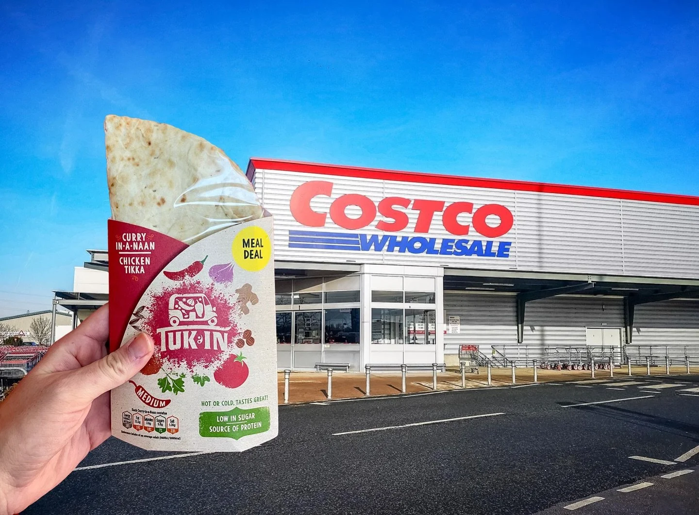 Big flavour just got even bigger 👀🔥 Our frozen Curry In A Naan multipacks have officially landed in Costco 🙌  Packed with bold, authentic spices and wrapped in a soft naan, it&rsquo;s your new go to for quick, delicious meals at home 🏠 
&bull;
&b