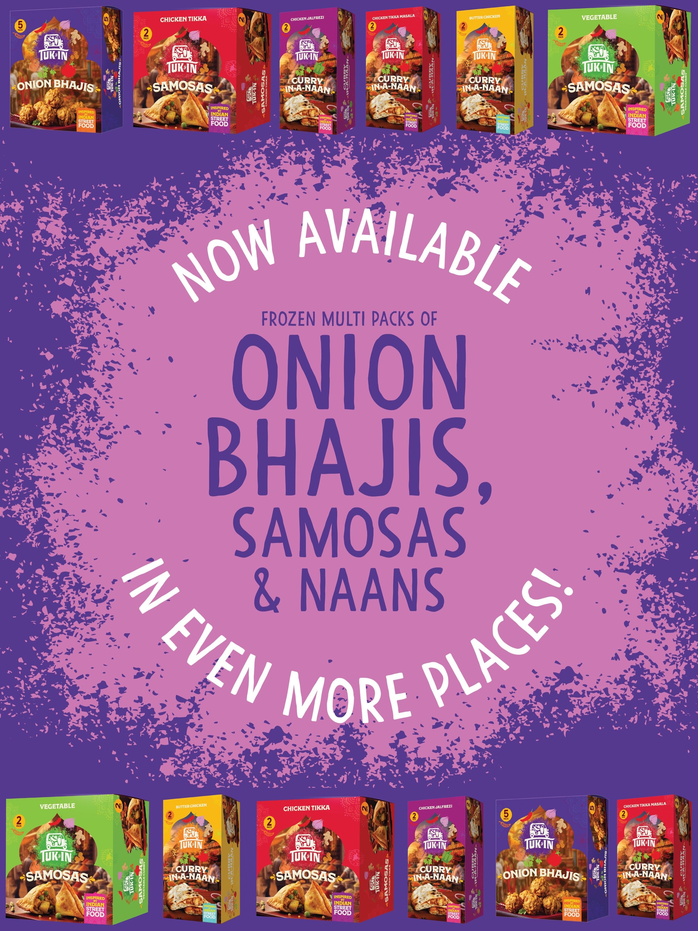 From crispy onion bhajis to flavour packed samosas, plus our iconic Curry in a Naan, stocking up on street food vibes has never been simpler 🇮🇳✨🚚💥 We are now stocking these frozen multipacks in Eden Farm as well as Consort Wholesalers, which mean