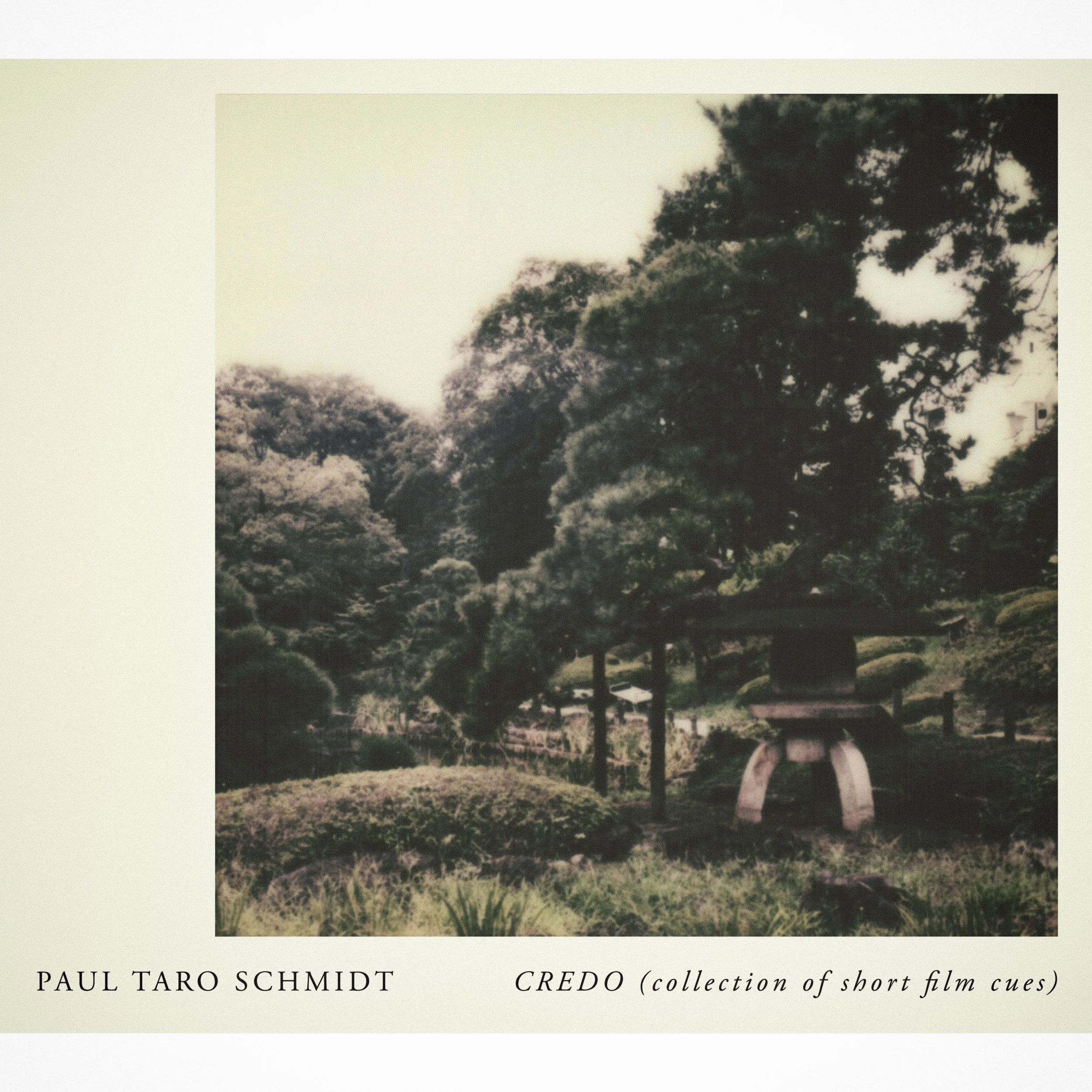 credo [a collection of short film scores] (2026) | Paul Taro Schmidt | soundtrack ep