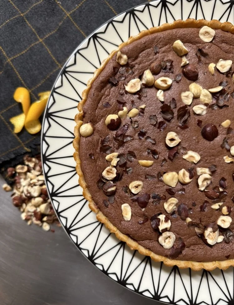 Chocolate Hazelnut Tart