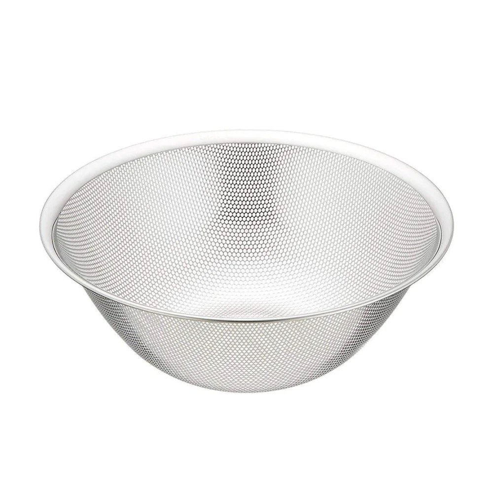 日本柳宗理 不鏽鋼瀝水盆 Stainless Steel Perforated Colander 23cm