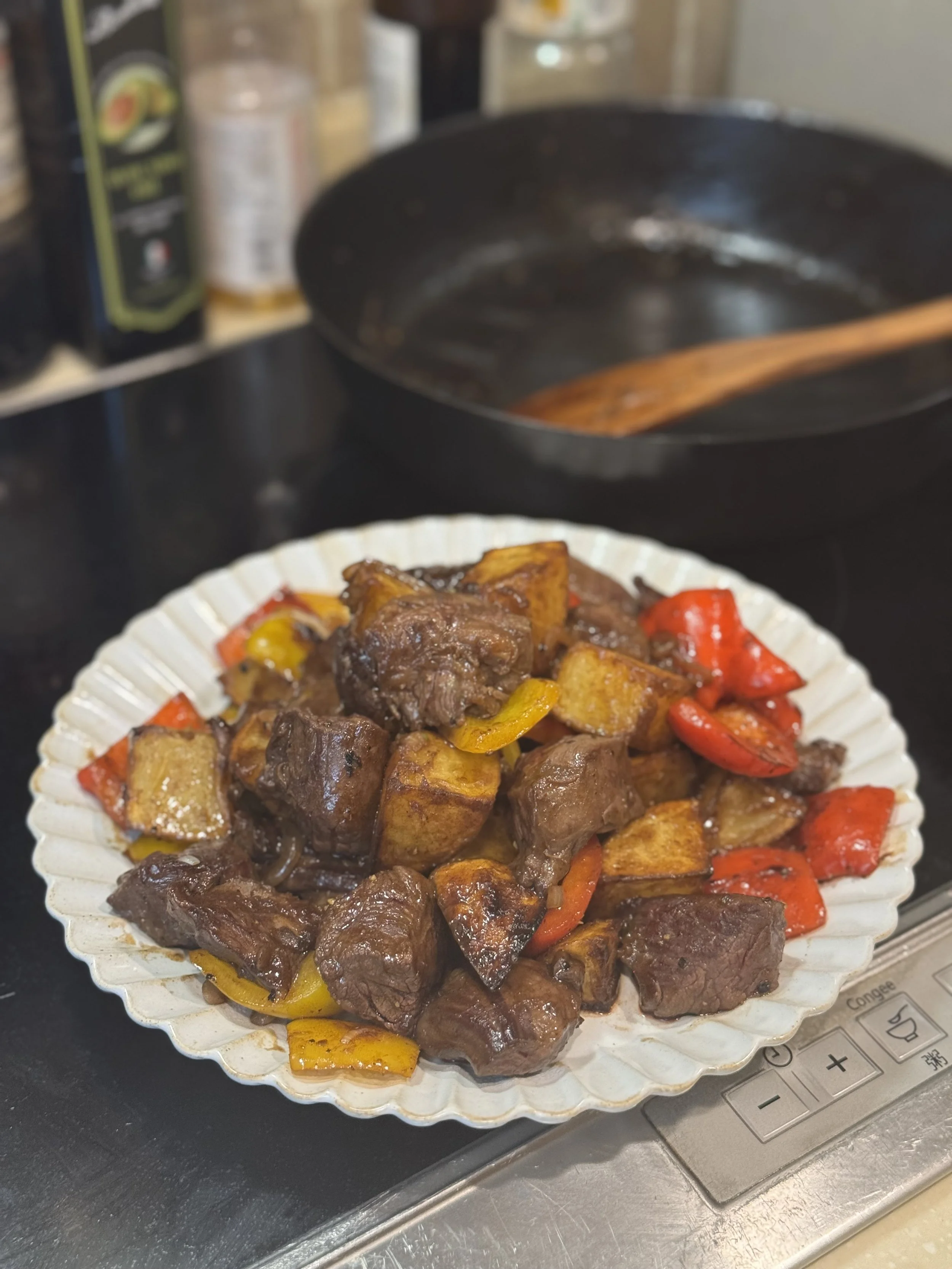 【黑椒薯仔牛柳粒】大排檔必點菜式在家做