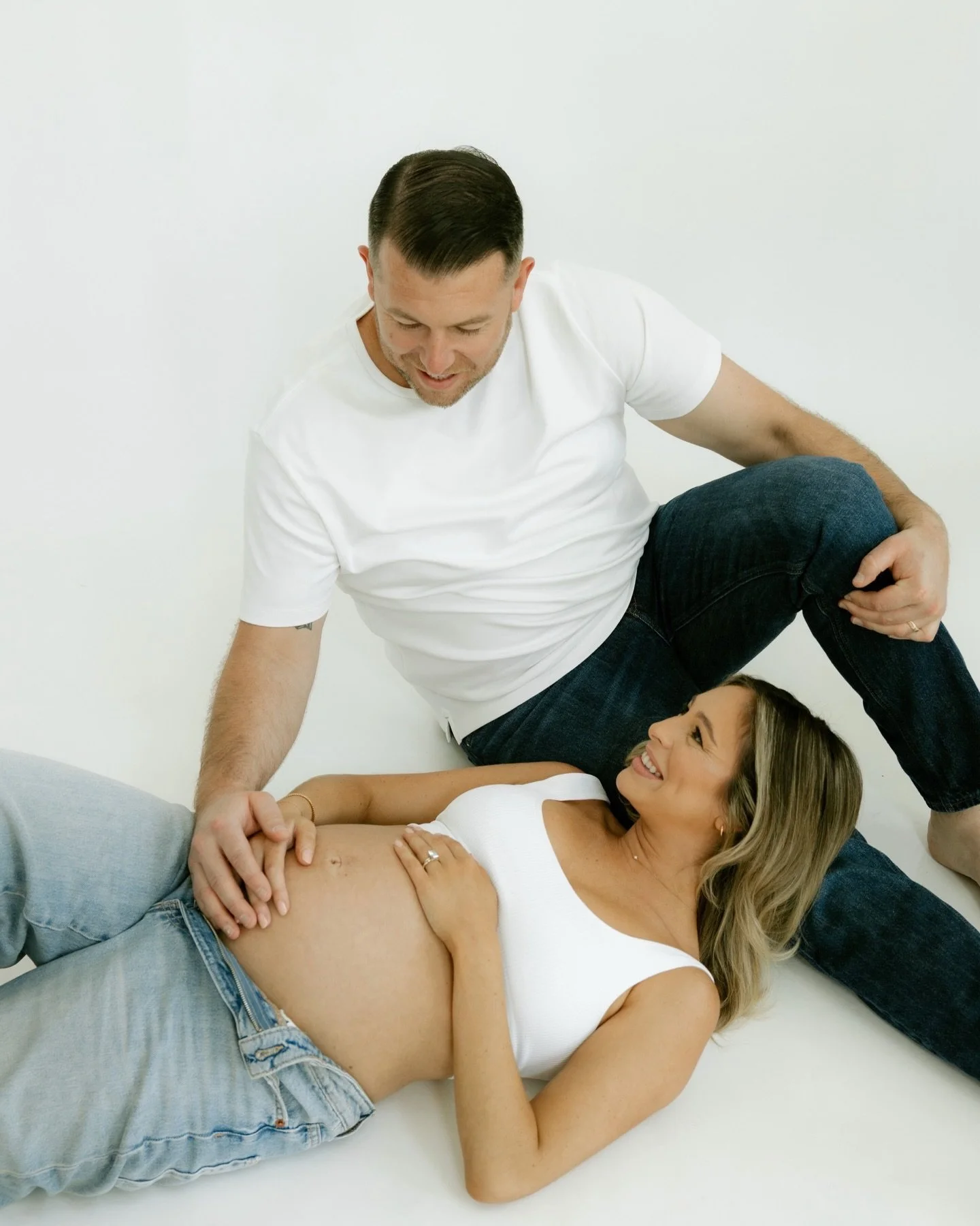 Soft light, quiet moments, and a season worth remembering. 

Location: @bal_studios 
.
.
.
Westchester Maternity Photographer | CT Maternity Photographer | NYC Photographer | Maternity Studio Session