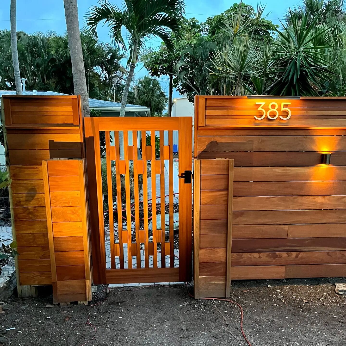 The new Florida home of one of our &quot;Pulse&quot; gates. Looks right at home :)