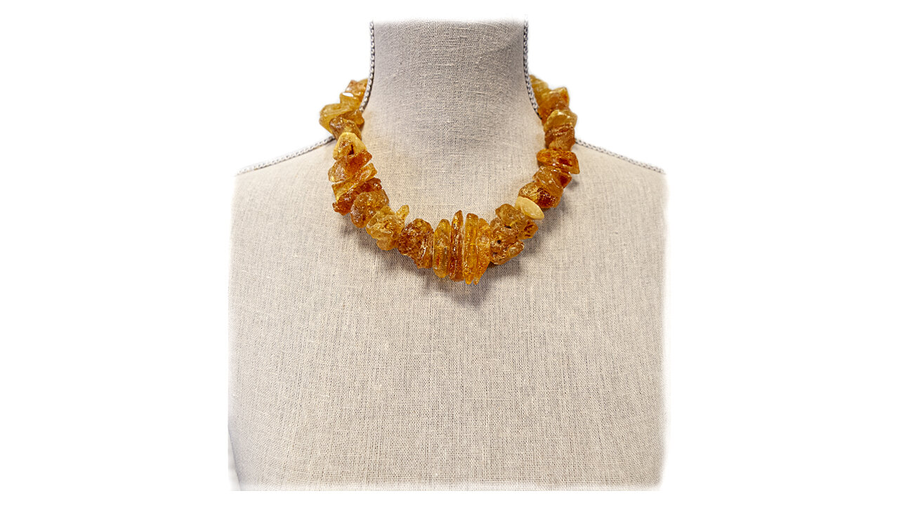 amber adult health necklaces olive style beads