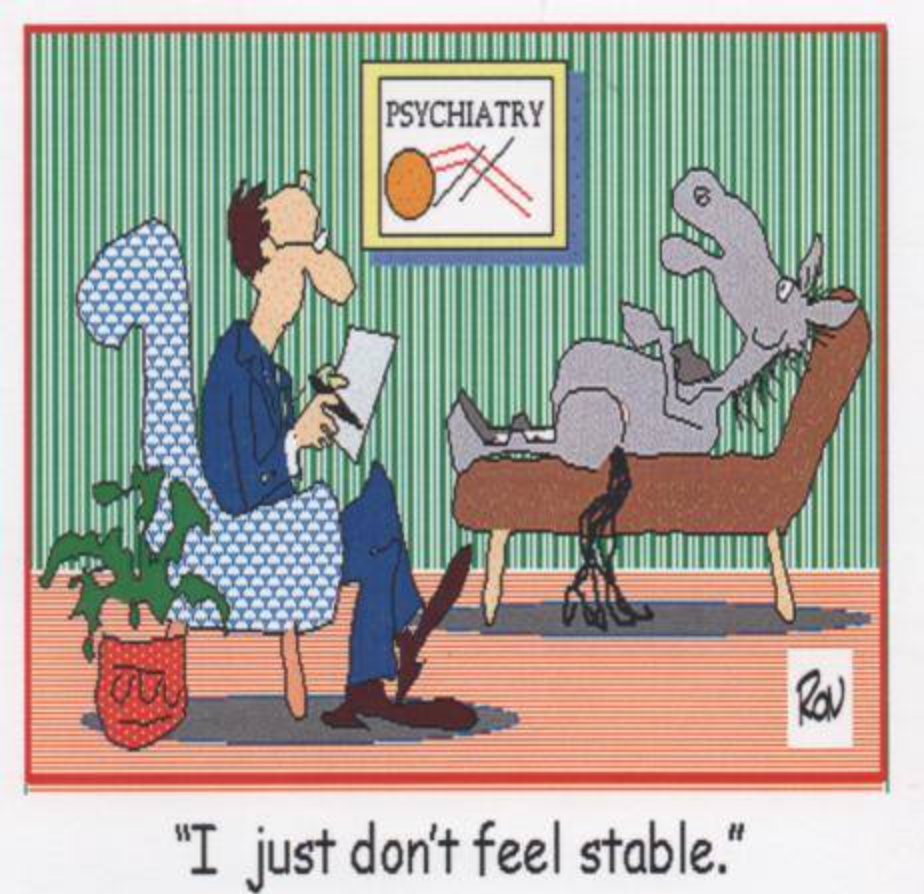 No such thing as horse therapy!