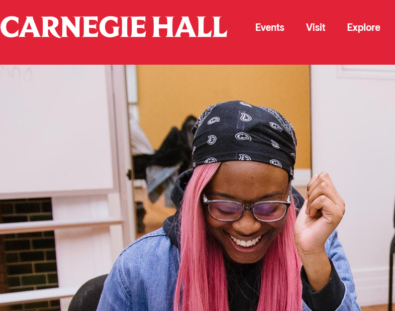 Carnegie Hall's B-Side Music Program