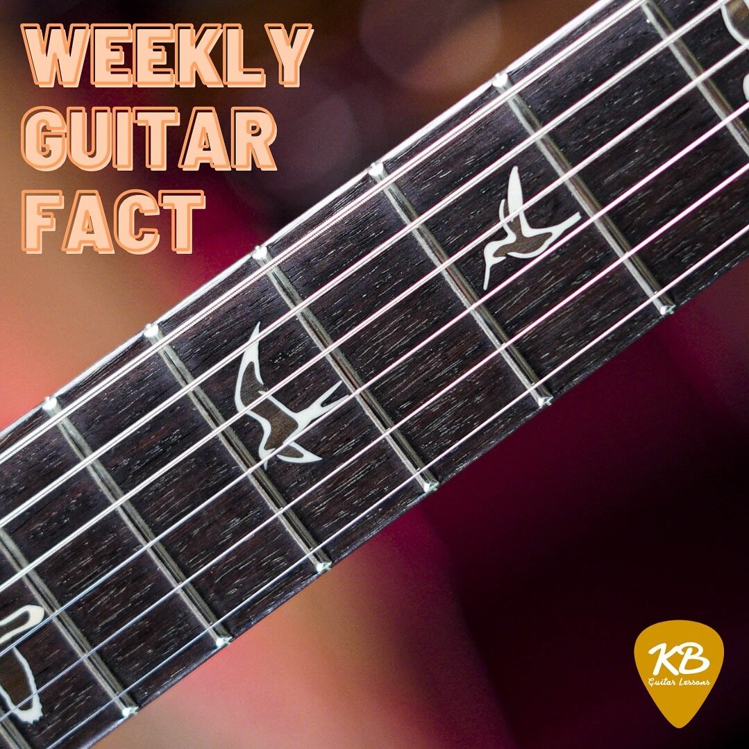 🎸 Weekly Guitar Fact: The &quot;Fretboard Inlays&quot; on guitars serve both aesthetic and practical purposes. Commonly made from materials like mother-of-pearl, they help players navigate the fretboard and add a distinctive visual touch to the inst