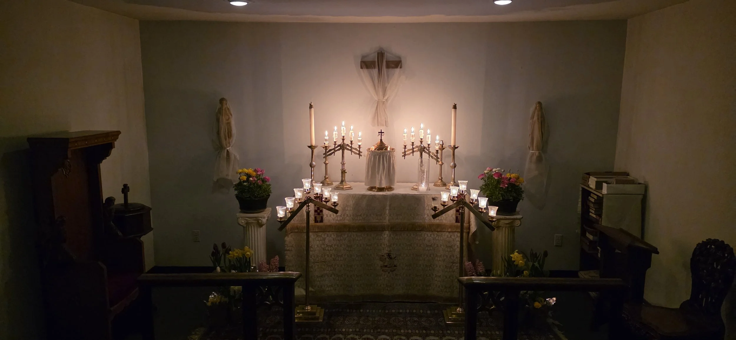 The Watch 2026 at the Altar of Repose in the Lady Chapel