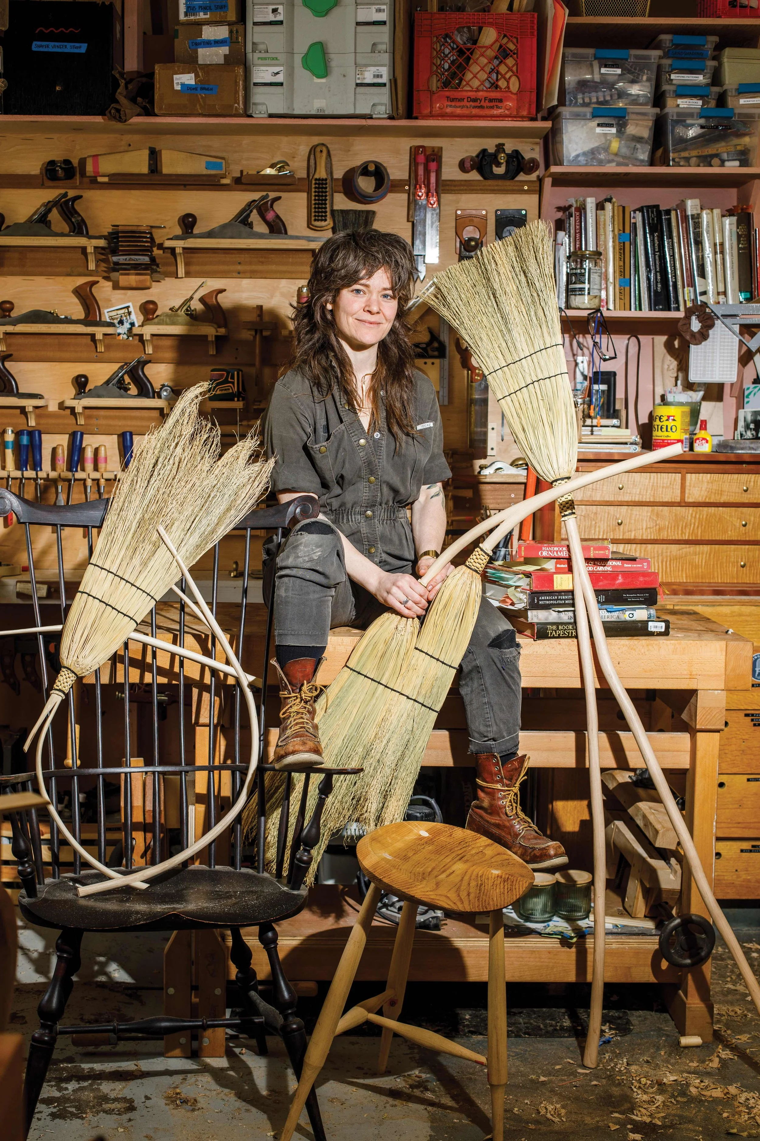 Broom Making Open Studio @ The Met